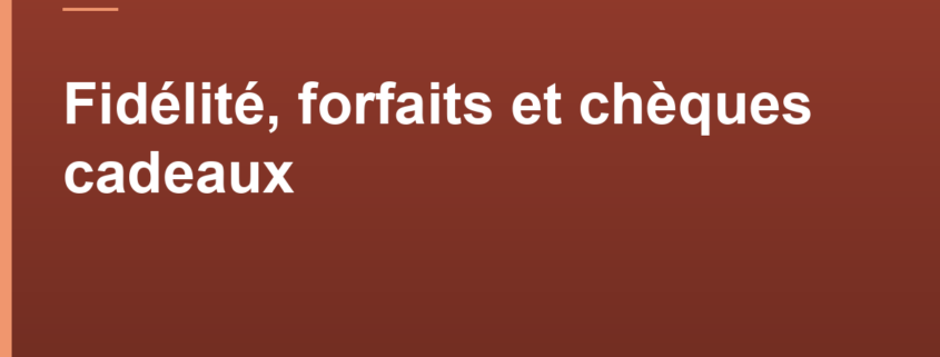 Fidélité pour salon, institut et spa avec RDV360