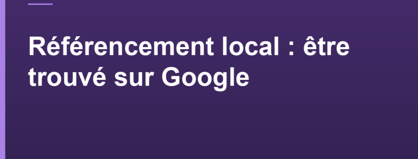 Référencement local pour salon, institut et spa avec RDV360