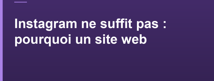 Site web pour salon, institut et spa avec RDV360